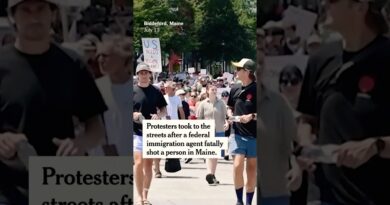 Protests in Maine After ICE Agent Kills Man
