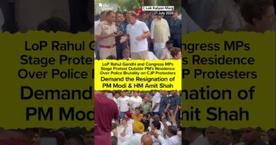 Rahul Gandhi Leads Congress Protest Outside PM Residence Over Delhi Police Crackdown on Protesters