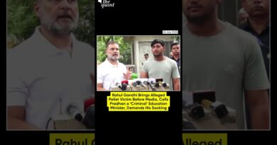 Rahul Gandhi Presents Alleged Pellet Gun Victim, Calls for Pradhan’s Removal | The Quint