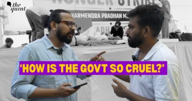 ‘They Call Every Protester a Terrorist’: Abhijeet Dipke Speaks Before Parliament March | The Quint