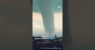 Tornado sweeps across Lake Constance | DW News
