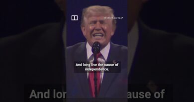 Trump delivers US 250th birthday speech after weather delay