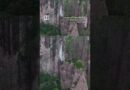 Typhoon Bavi causes ‘reverse waterfall’