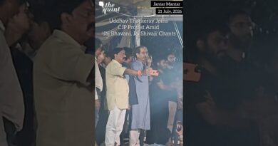 Uddhav Thackeray Joins CJP Protest at Jantar Mantar