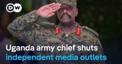 Uganda’s army chief shuts down media, tightens grip on power | DW News