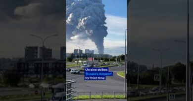 Ukraine strikes ‘Russia’s Amazon’ for third time | DW News