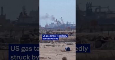US gas tanker reportedly hit by drone in Egypt | DW News