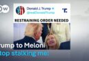 US President Donald Trump reignites his feud with Italian Premier Giorgia Meloni | DW News