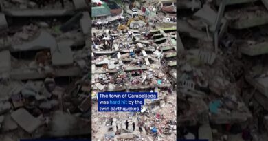 Venezuelan man digs through rubble to find three daughters, ex-wife | DW News