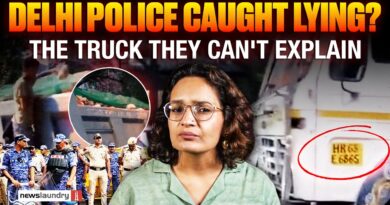 We traced the stone-laden truck that was spotted near CJP’s protest. Here is what we found