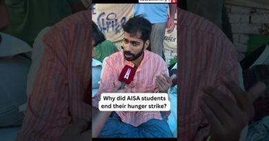 Why did AISA students end their hunger strike?