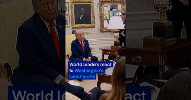 World reacts to Trump’s latest tariffs | DW News