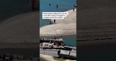 A Drying Danube River Reveals Nazi-Era Vessels