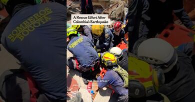 A Rescue Effort After Colombia’s Earthquake