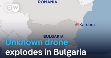 An unidentified drone exploded near a major trans-Balkan gas pipeline | DW News