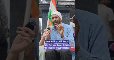 Anna, Nirbhaya, CJP, Ranchi: Why This Man Shows Up With The Tricolour to Every August | The Quint