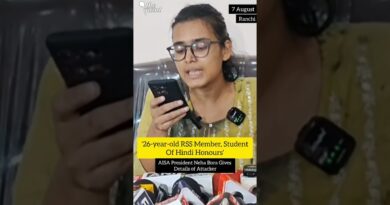 ‘Attacker a 26-Year Old Member of RSS’: Neja Bora on Ranchi Ink Attack