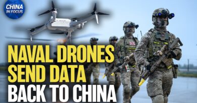 Cameras on Naval Drones Sending Data Back to China | China in Focus