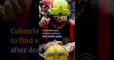 Colombia races to find survivors after deadly quake