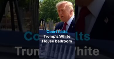 Court halts Trump’s White House ballroom | DW News