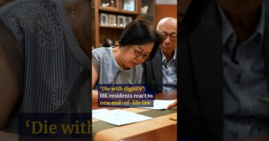 ‘Die with dignity’: HK residents react to new end-of-life law