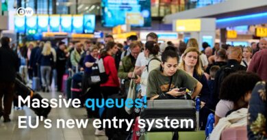 EU’s new border entry system causing long lines at airports | DW News