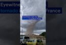 Eyewithness captures tornade in southern France on video | DW News