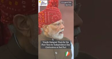 For the first time since Independence, Vande Mataram Played at Red Fort on August 15 | The Quint