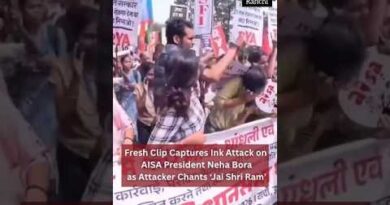 Fresh Video Shows Ink Attack on AISA President Neha Bora | The Quint