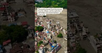 Giant Ice Mass Falling 4,000 Feet Set Off Catastrophic Flood