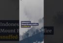 Indonesia’s Mount Bromo wildfire snuffed out