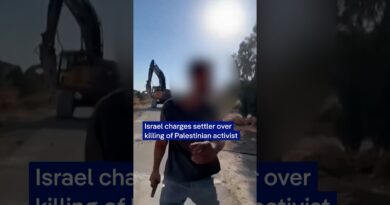 Israel charges settler over killing of Palestinian activist | DW News