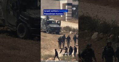 Israeli settlers besiege Palestinian families in occupied West Bank | DW News