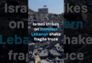 Israeli strikes kill 11 in southern Lebanon, deadliest since June truce | DW News
