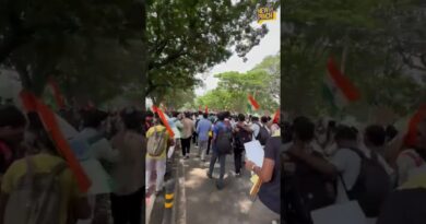 Jharkhand विधानसभा मार्च की तरफ बढ़ रहा छात्रों का हुजूम. JPSC में  धांधली के खिलाफ हो रहा प्रदर्शन