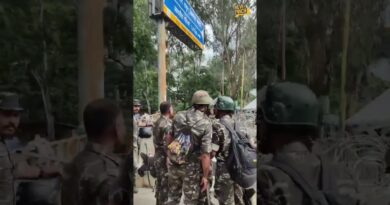 Jharkhand Protest में छात्रों के विधानसभा मार्च को रोकने खातिर पुलिस का बंदोबस्त. लगाई कटीली तारें