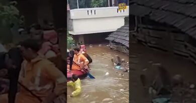 Kerala में लगातार भारी बारिश के कारण Landslides, अचानक बाढ़ और बड़े पैमाने पर अव्यवस्था फैल गई है