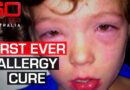 Little girl overcomes life threatening food allergies | 60 Minutes Australia