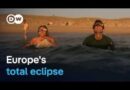 Millions watch as rare solar eclipse darkens Spain and Iceland | DW News
