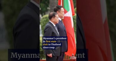 Myanmar’s president in first state visit to Thailand since coup