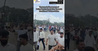 Protesting Students Cross Police Barricades Reaching Jharkhand Vidhan Sabha