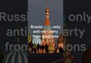 Russia bans only anti-war party from elections | DW News