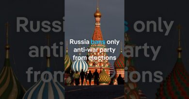 Russia bans only anti-war party from elections | DW News