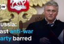 Russian court excludes anti-war party Yabloko from September election | DW News