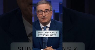 Subscriptions & Personal Data #lastweektonight