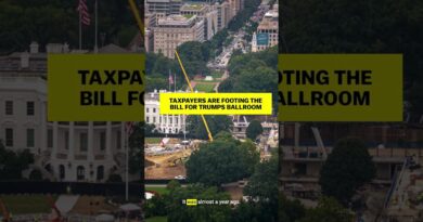 Taxpayers are footing the bill for Trump’s ballroom