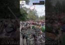 Tear Gas and Lathicharge on Protesting Students near Jharkhand Vidhan Sabha