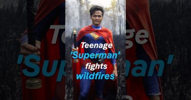 Teenage ‘Superman’ fights wildfire in Indonesia | DW News