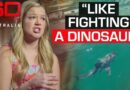 The fearless fight for survival in the face of a vicious great white shark | 60 Minutes Australia