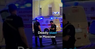 Three killed in Moscow restaurant bombing | DW News